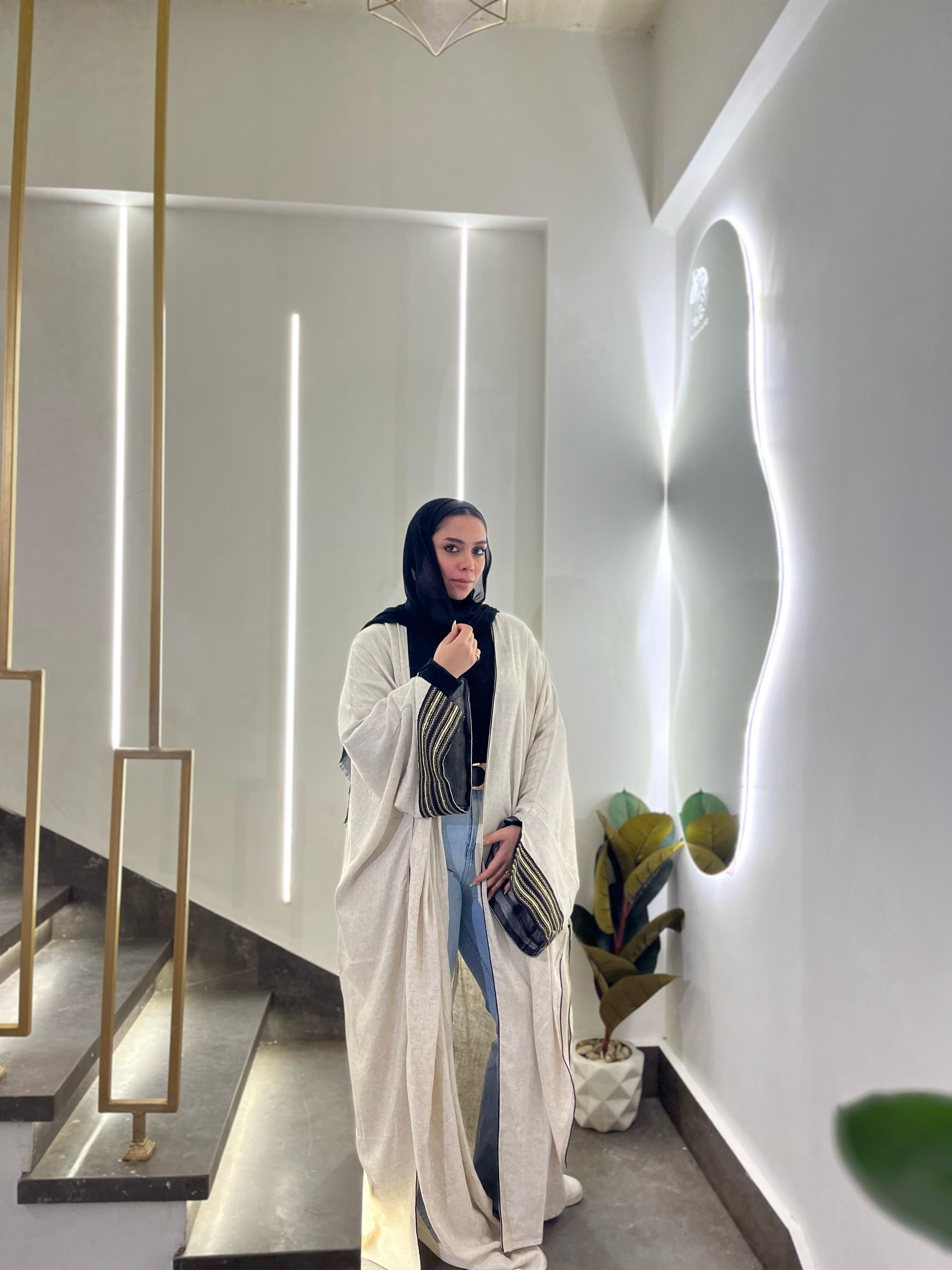 Beige Kaftan