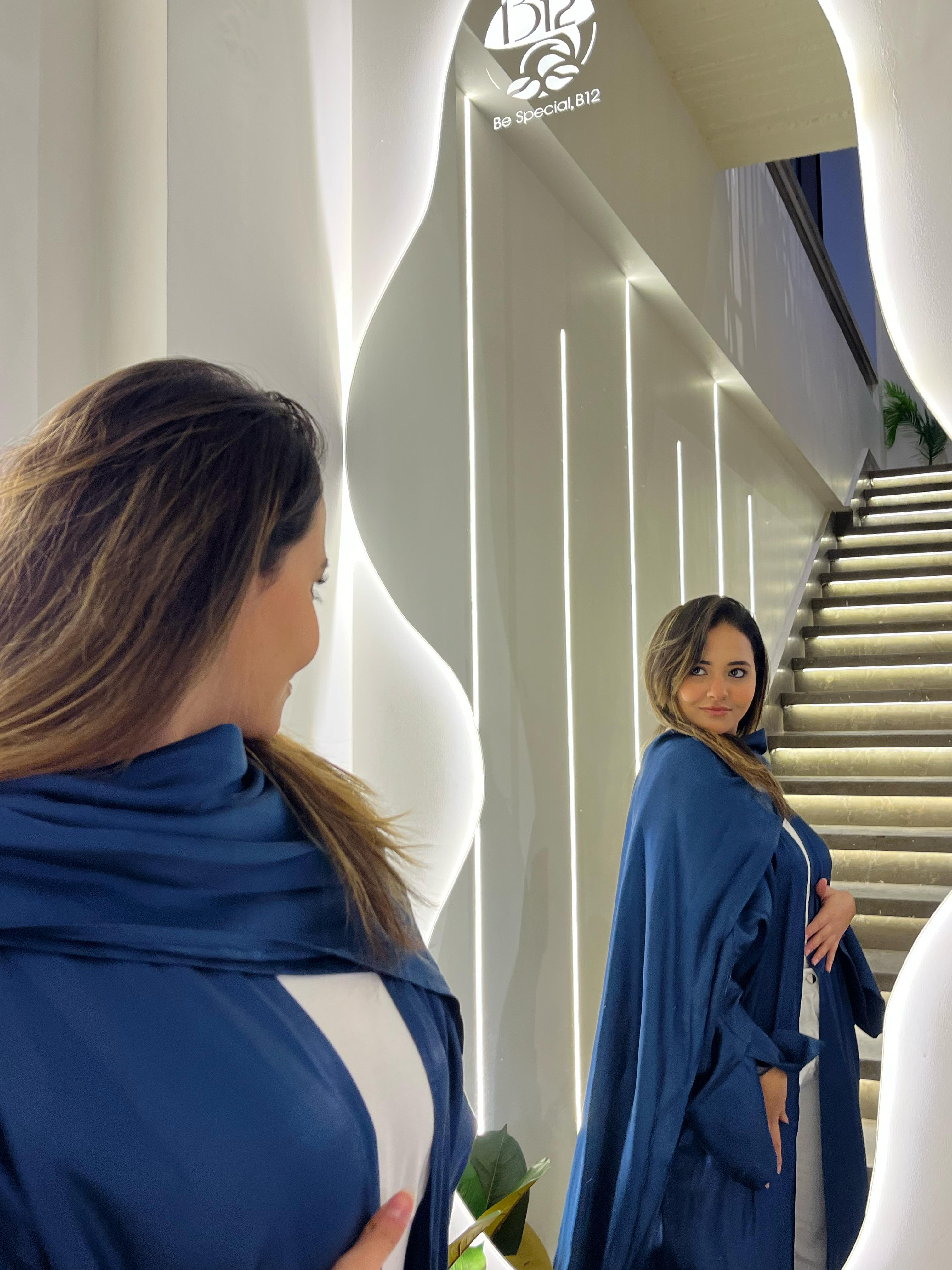 Navy kaftan