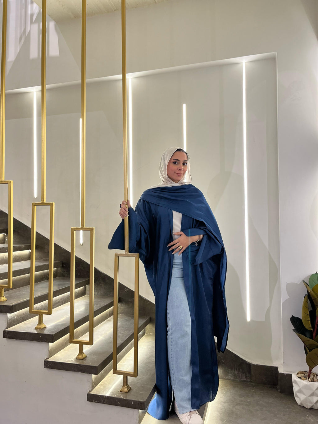 Navy kaftan