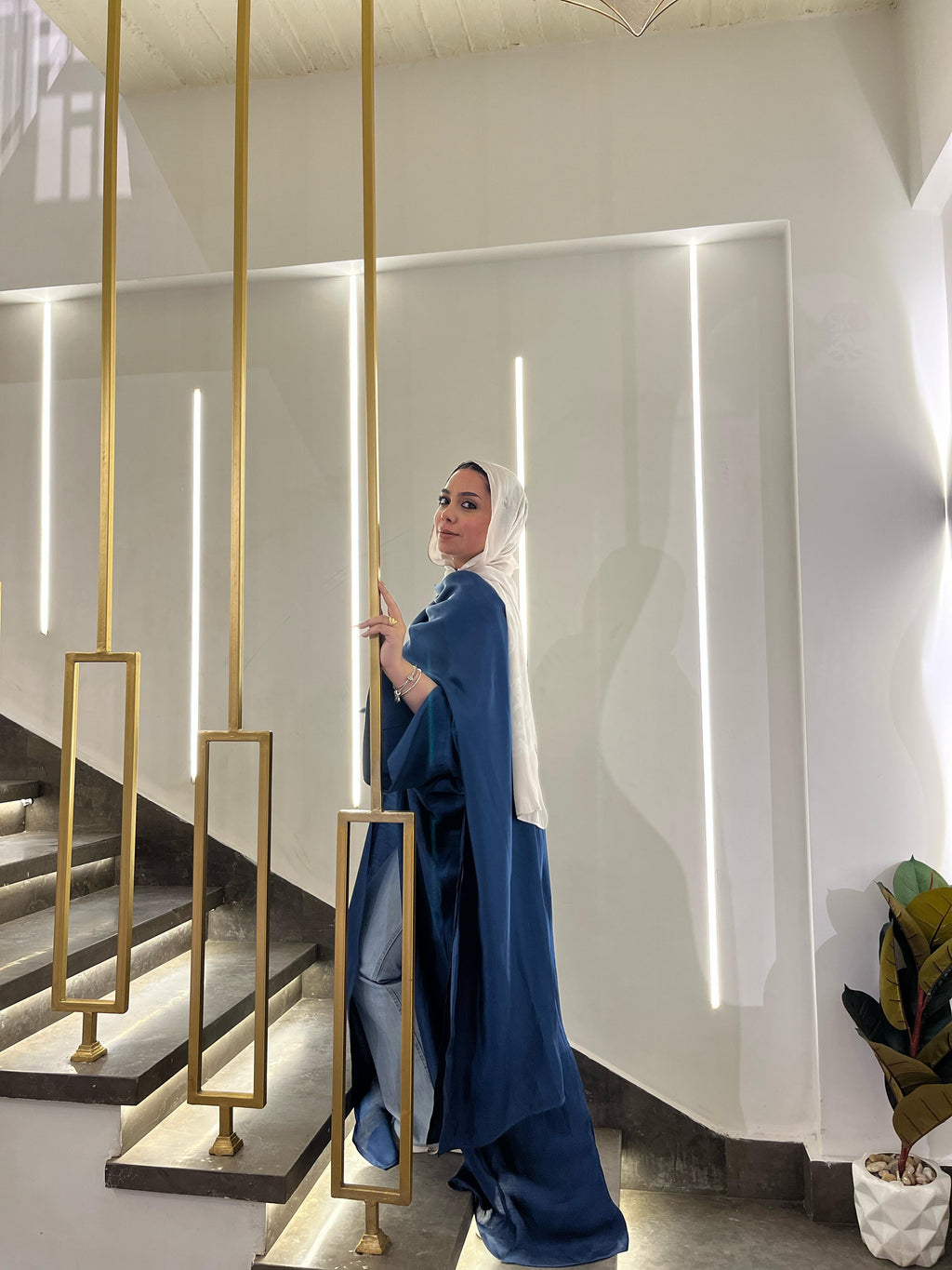 Navy kaftan